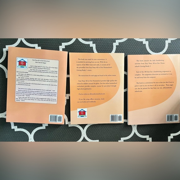 Brand 🆕 set of 3 Easy Peasy homeschool learning to read curriculum - Picture 5 of 6